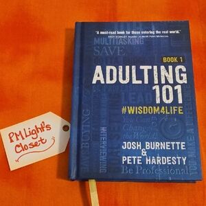 Adulting 101 Hardback Book Burnette Hardesty College Career Prep